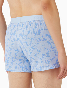 Buy 남성 울트라 소프트 모달 박서 in color Skyblue Print