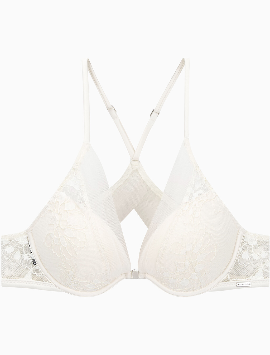 Buy 여성 CK 블랙 브라이덜 AF 푸쉬업 브라 in color ANTIQUE WHITE