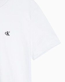 Buy 여성 릴렉스핏 아카이브 로고 크루넥 반팔 티셔츠 in color BRILLIANT WHITE