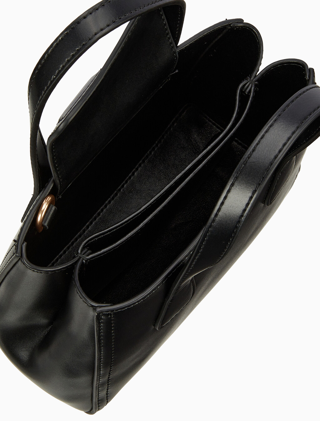 Buy 여성 하드웨어 모노그램 미니 토트 크로스바디 in color BLACK