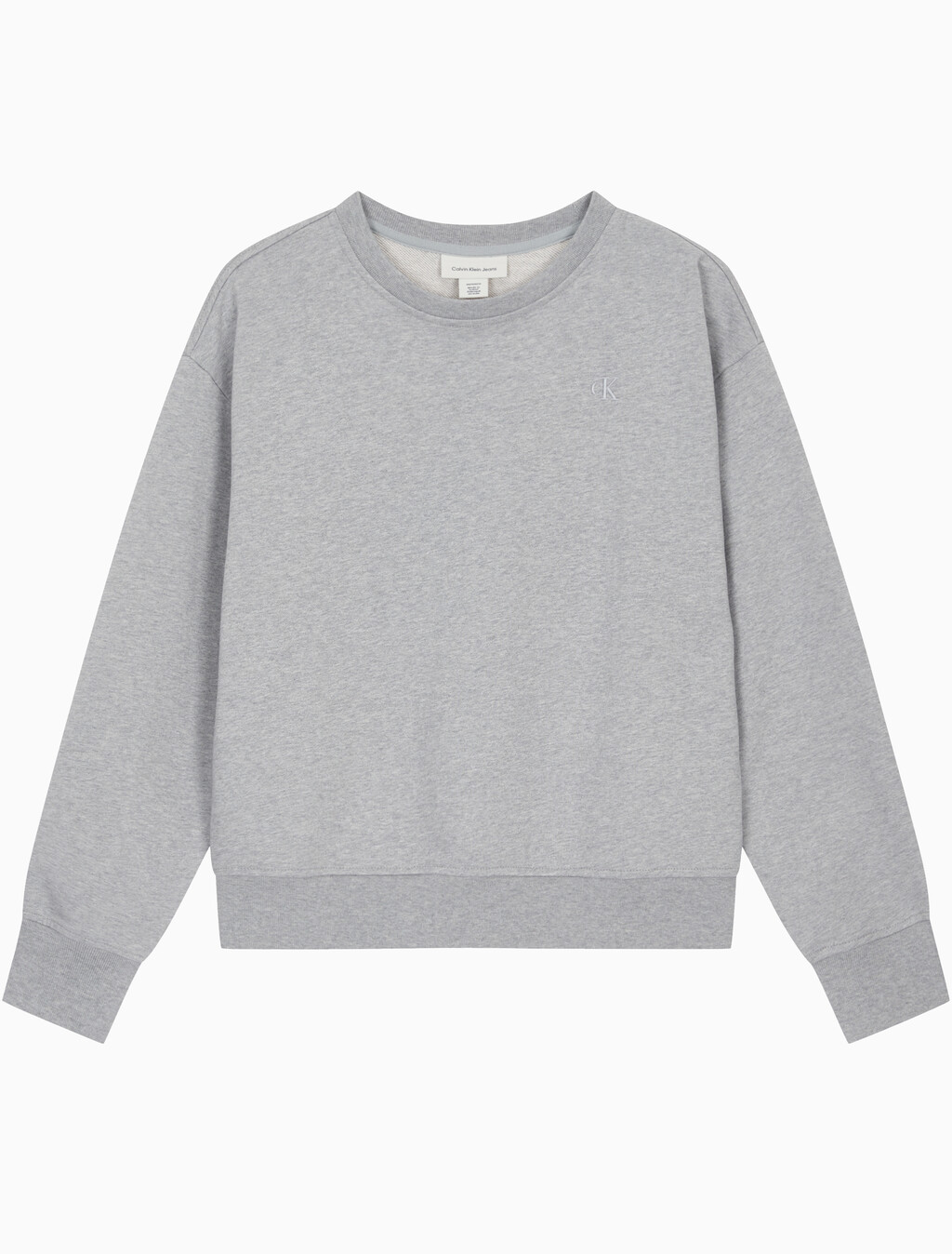 Buy 여성 아카이브 로고 프렌치테리 릴렉스핏 스웻셔츠 in color HEROIC GREY HEATHER