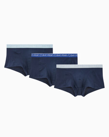 Buy 남성 리컨시더드 서지 로우라이즈 트렁크 3PK in color NAVY BLUE/DEEP BLUE,NAVY BLUE/PASTEL BLUE,NAVY BLUE/SILVER