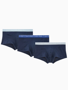Buy 남성 리컨시더드 서지 로우라이즈 드로즈 3PK in color NAVY BLUE/DEEP BLUE,NAVY BLUE/PASTEL BLUE,NAVY BLUE/SILVER