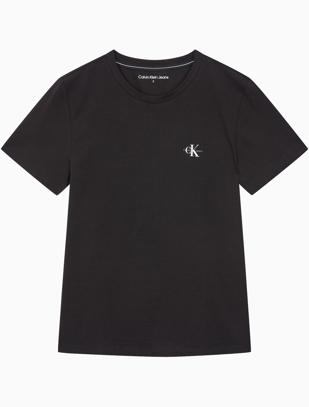 Buy 여성 슬림핏 2PK 반팔 티셔츠 in color CK BLACK