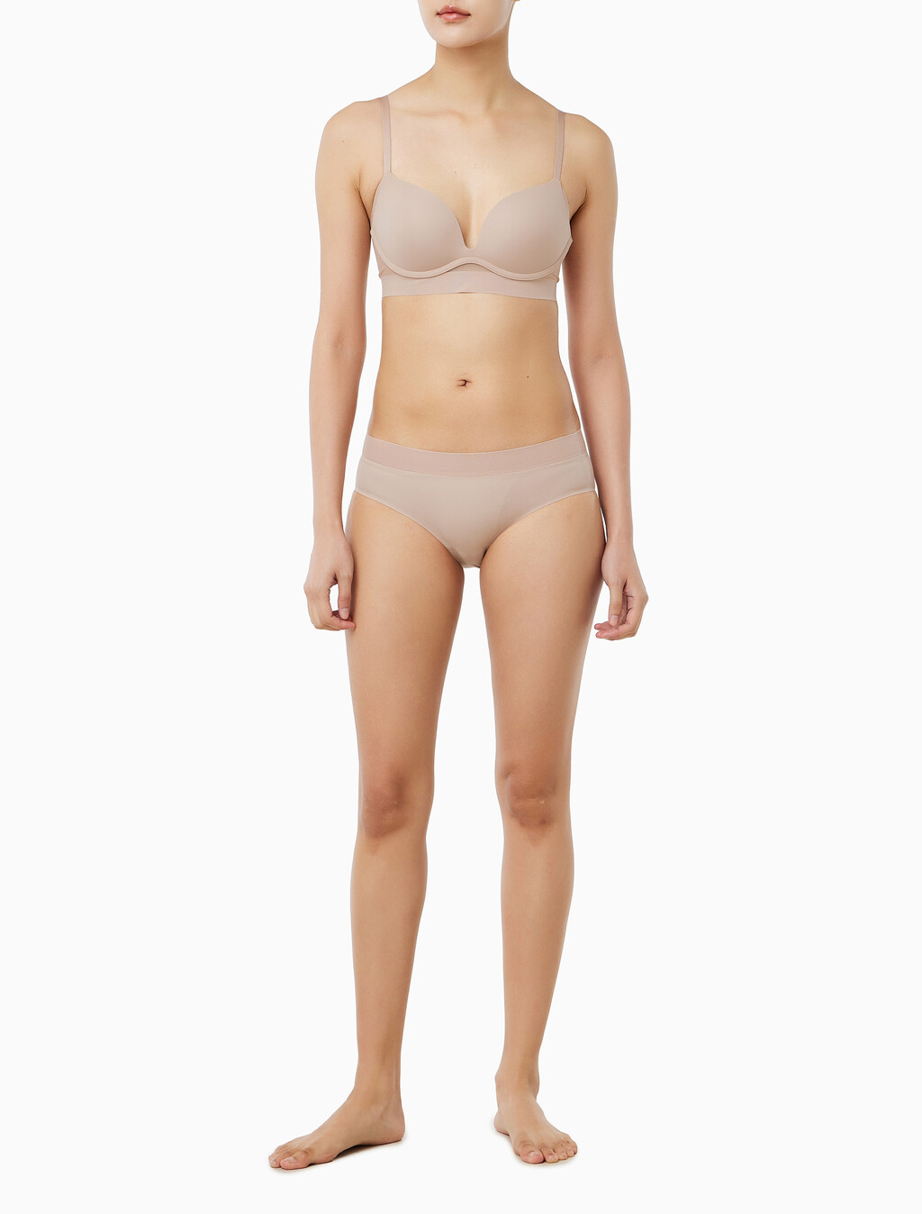 Buy 여성 인비져블 NSE 메쉬 AF 푸쉬업 플런지 in color CEDAR