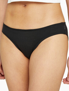 Buy 여성 CK 아이디얼 모달 립 로우라이즈 비키니 in color BLACK