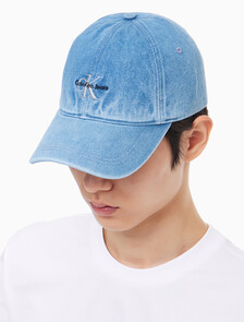 Buy 남녀공용 CKJ 데님 볼캡 in color LIGHT WASH