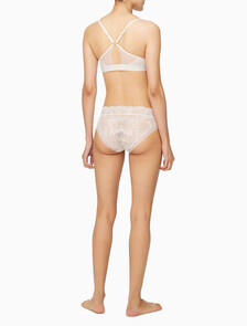 Buy 여성 CK 블랙 지오 레이스 AF 푸쉬업 플런지 (ADD A) in color PINK BEIGE