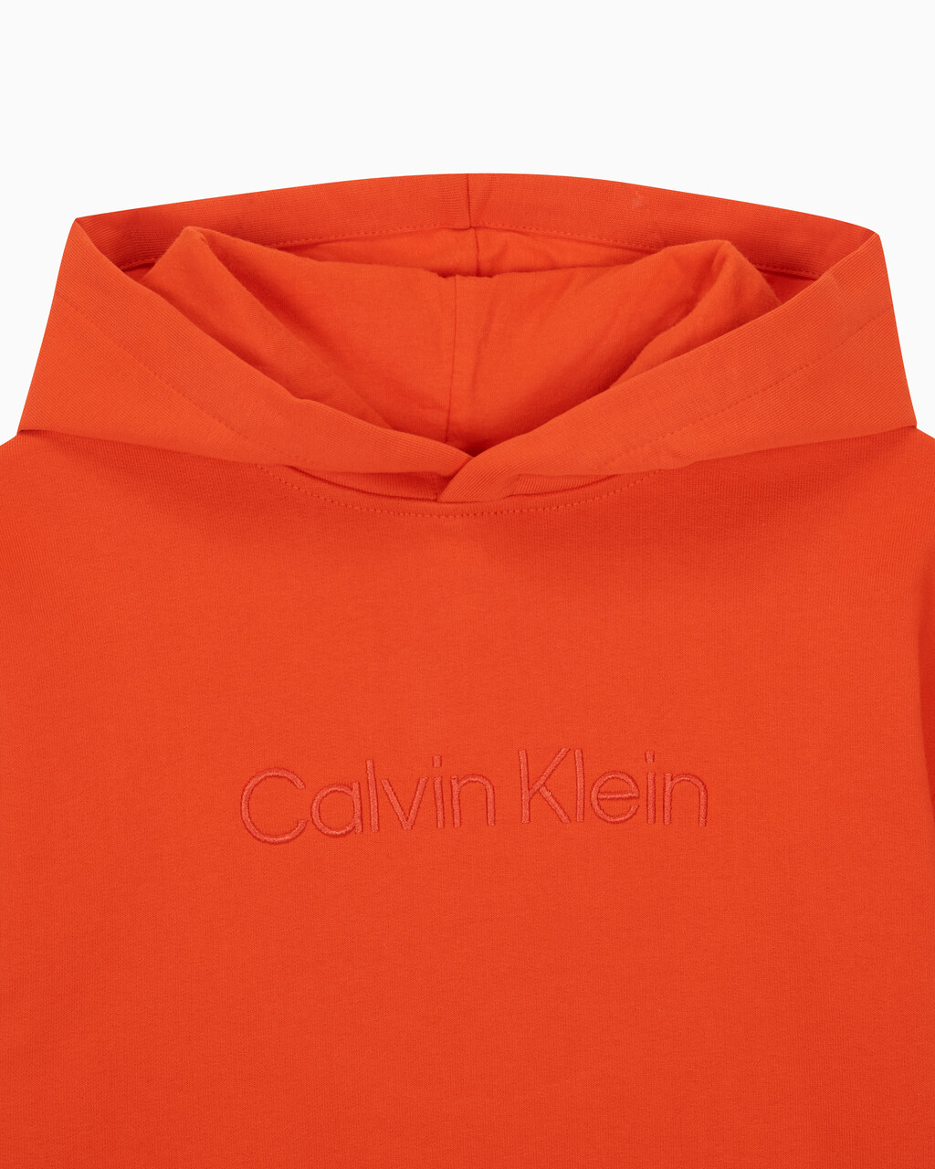Buy 여성 릴렉스핏 스탠다드 로고 후디 in color BRONZED ORANGE
