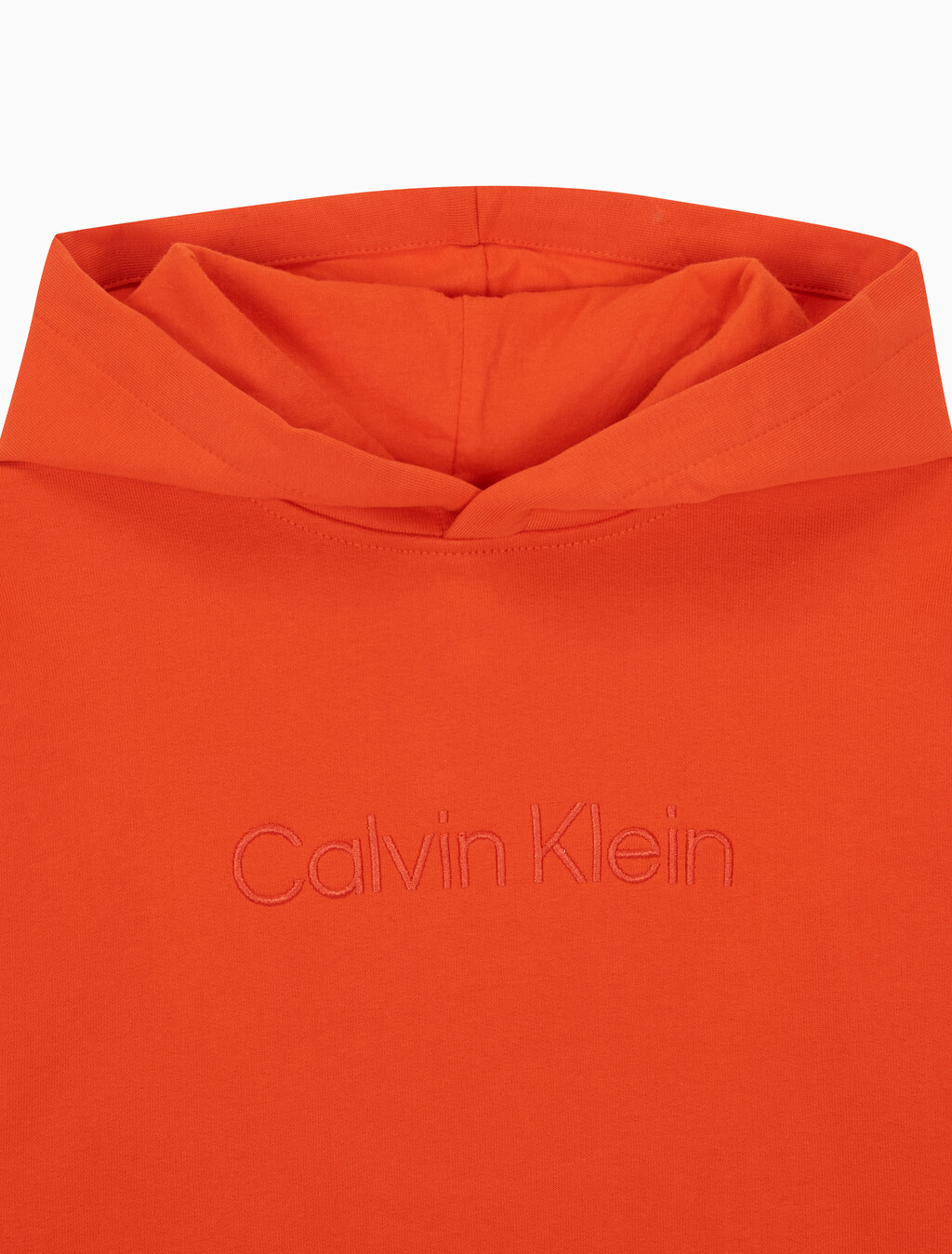 Buy 여성 릴렉스핏 스탠다드 로고 후디 in color BRONZED ORANGE