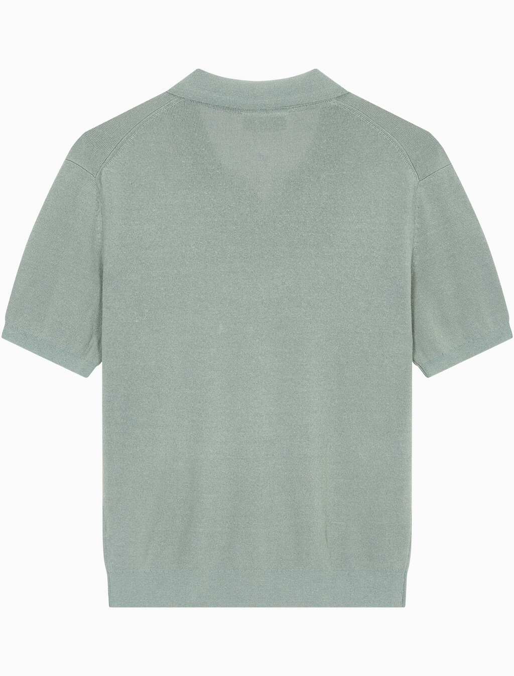 Buy 남성 CK 로고 폴로 반팔 스웨터 in color KHAKI GREY