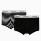 BLACK/LEADER STRIPE BLACK