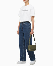 Buy 여성 엘러멘털 미니 플랩 메신저 백 in color DUSTY OLIVE
