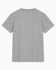 Buy 남성 레귤러핏 인스티튜셔널 로고 스트레치 반팔 티셔츠 in color MID GREY HEATHER