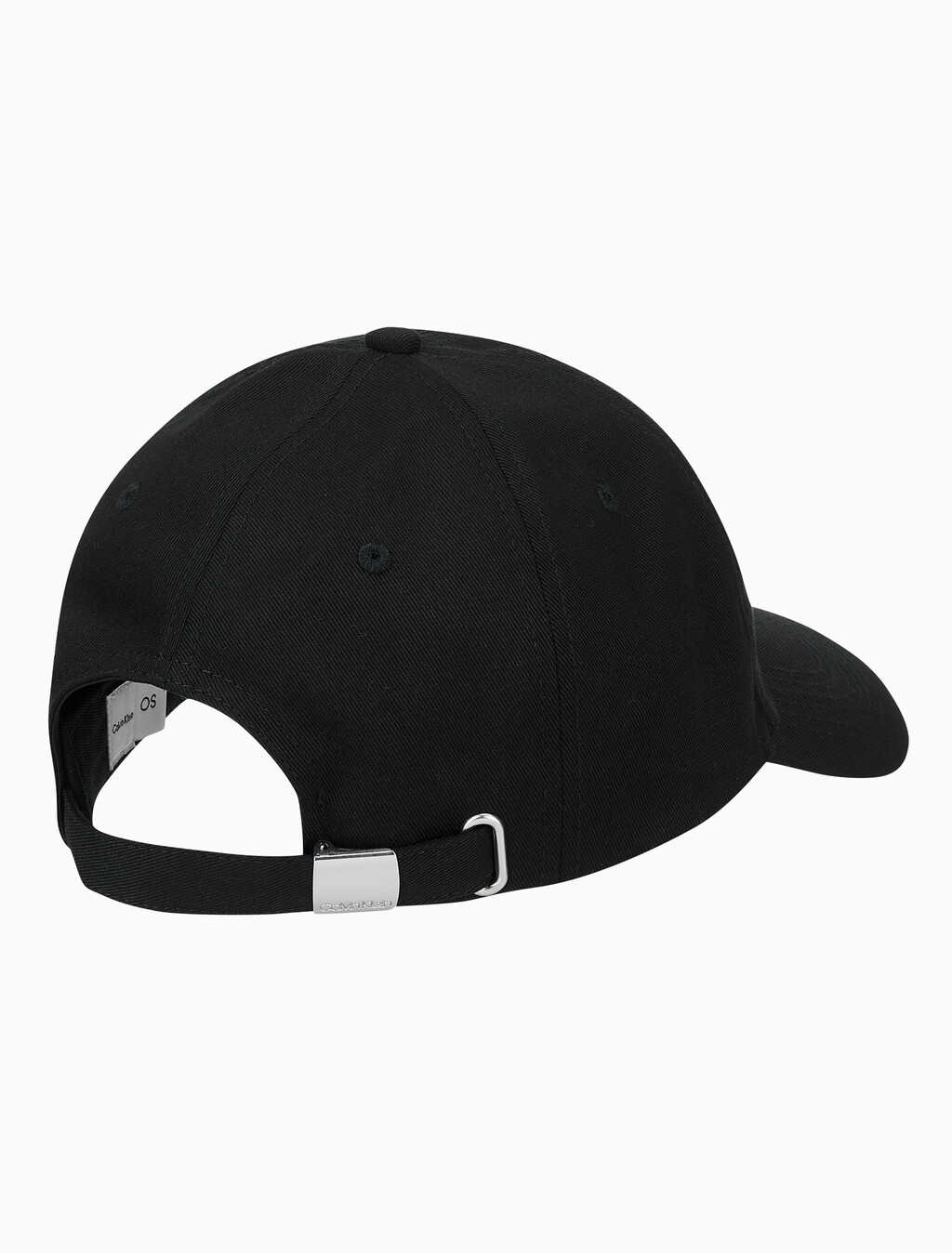 Buy 남녀공용 CKJ 뉴 타이틀케이스 로고 볼캡 in color BLACK