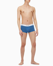 Buy 남성 모던 코튼 스트레치 3PK 트렁크 in color BLUE/GREY/BLACK
