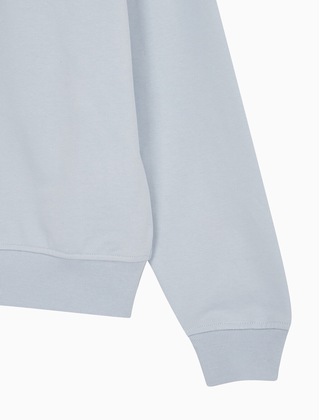 Buy 여성 모노로고 프렌치테리 릴렉스핏 스웻셔츠 in color LIGHT BLUE