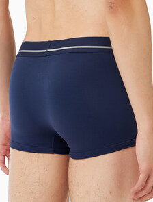 Buy 남성 뉴 사인 로고 로우 라이즈 트렁크 in color BLUE SHADOW