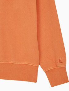 Buy 남성 모노로고 내츄럴 크루넥 in color ORANGE