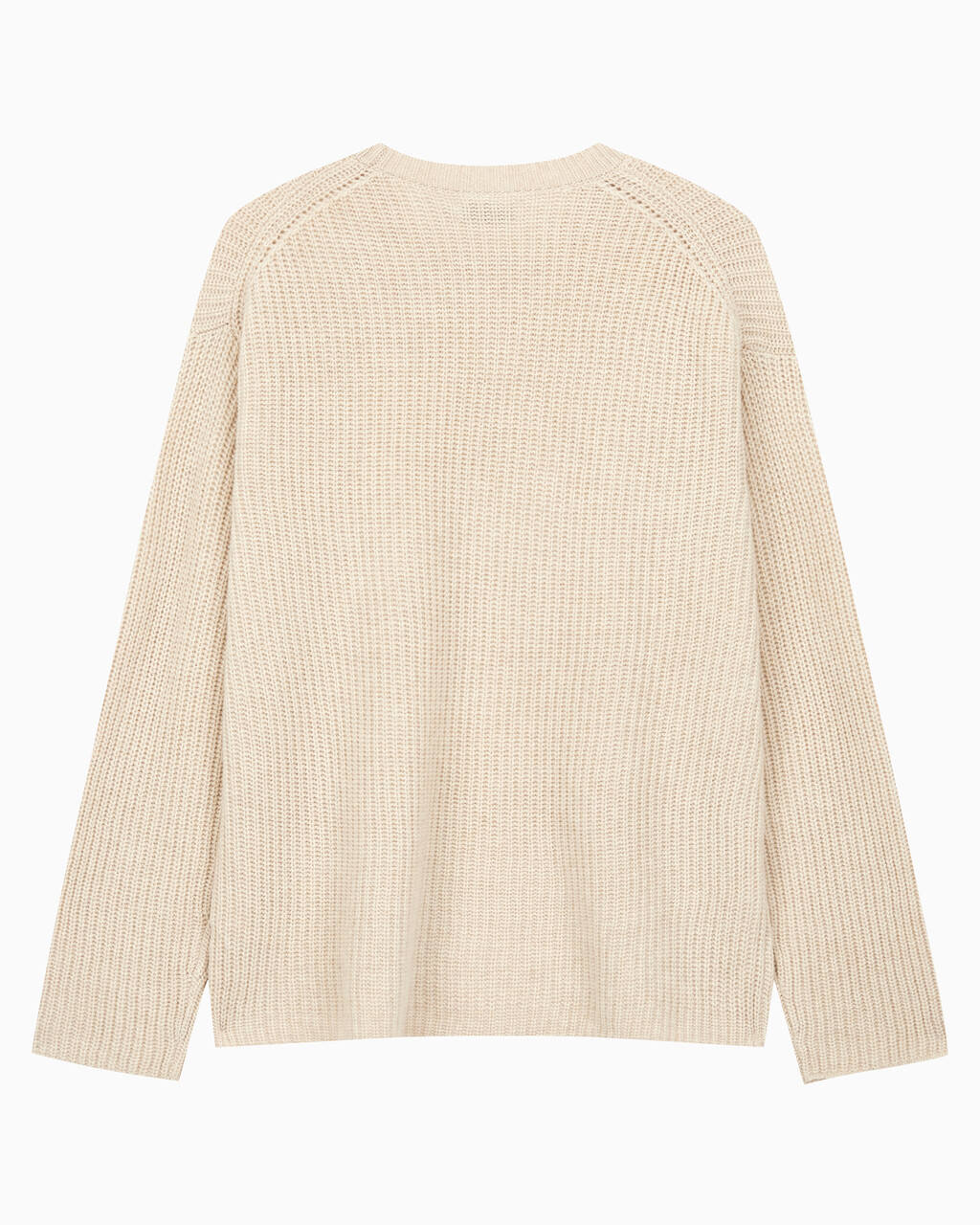 Buy 남성 롱슬리브 크루넥 스웨터 in color BEIGE