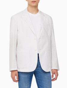 Buy 남성 코튼 페이퍼 터치 클래식 블레이저 자켓 in color LIGHT GREY