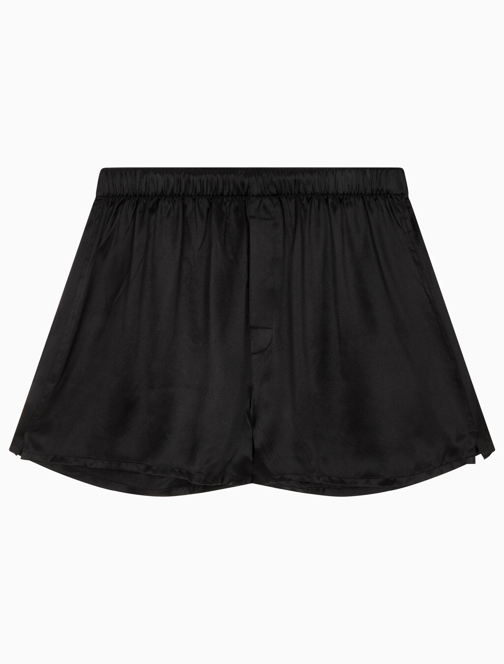 Buy 남성 실크 박서 in color BLACK