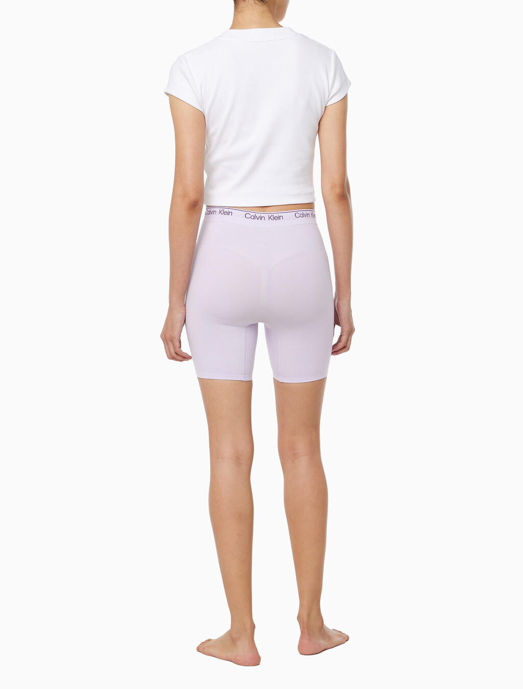 Buy 여성 아이콘 쉐입웨어 코튼 심리스 슬리머 in color LILAC QUARTZ