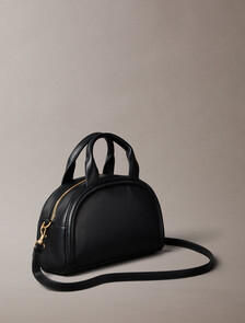 Buy 여성 볼드 CK 돔 크로스바디 in color BLACK