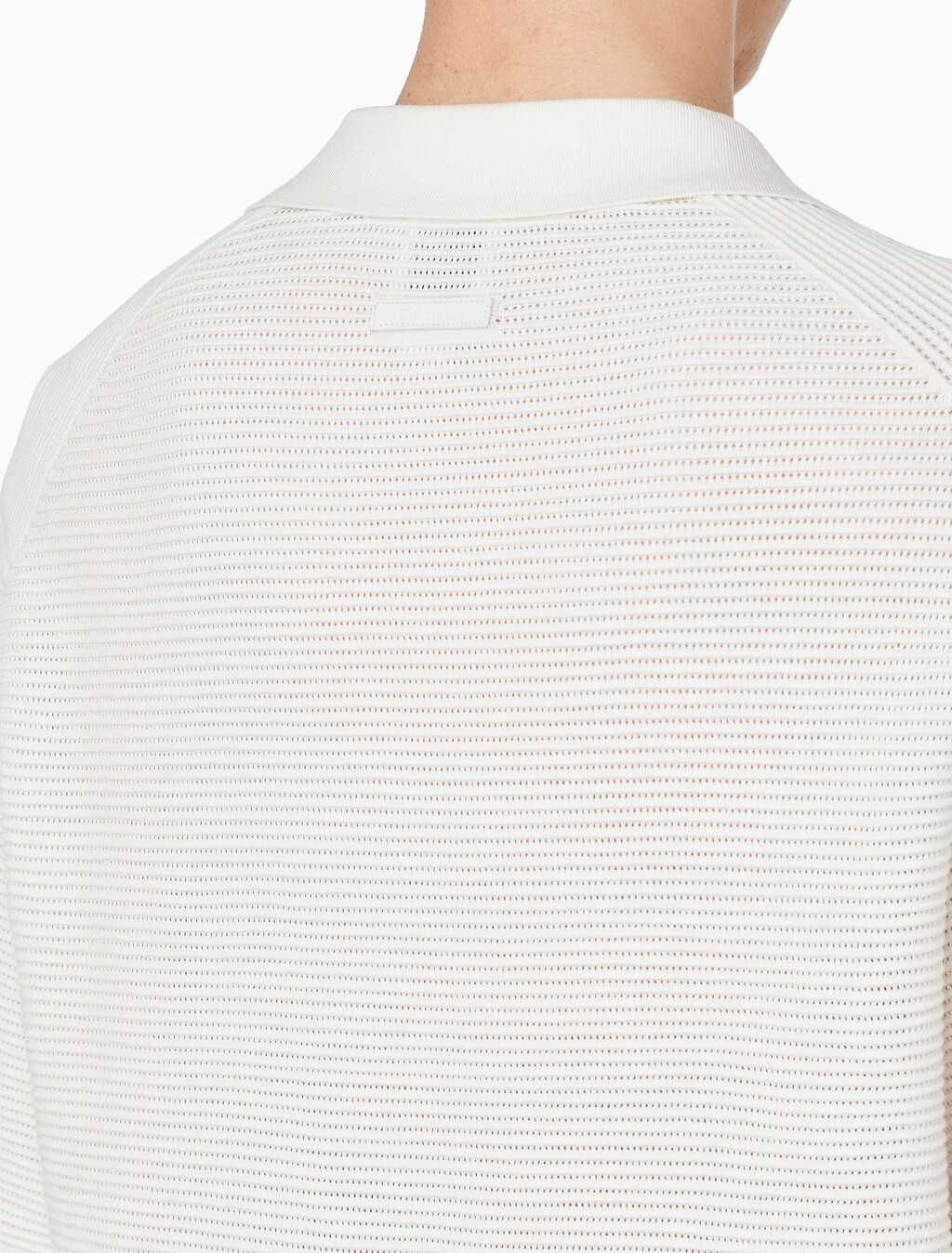 Buy 남성 이지핏 테크 니트 폴로 반팔 스웨터 in color TOFU