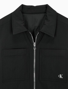 Buy 남성 리버서블 패디드 기능성 셔츠 자켓 in color CK BLACK