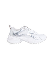 Buy 여성 트레일블레이저 하이크 런 CK 스트라이프 메쉬 슈즈 in color White