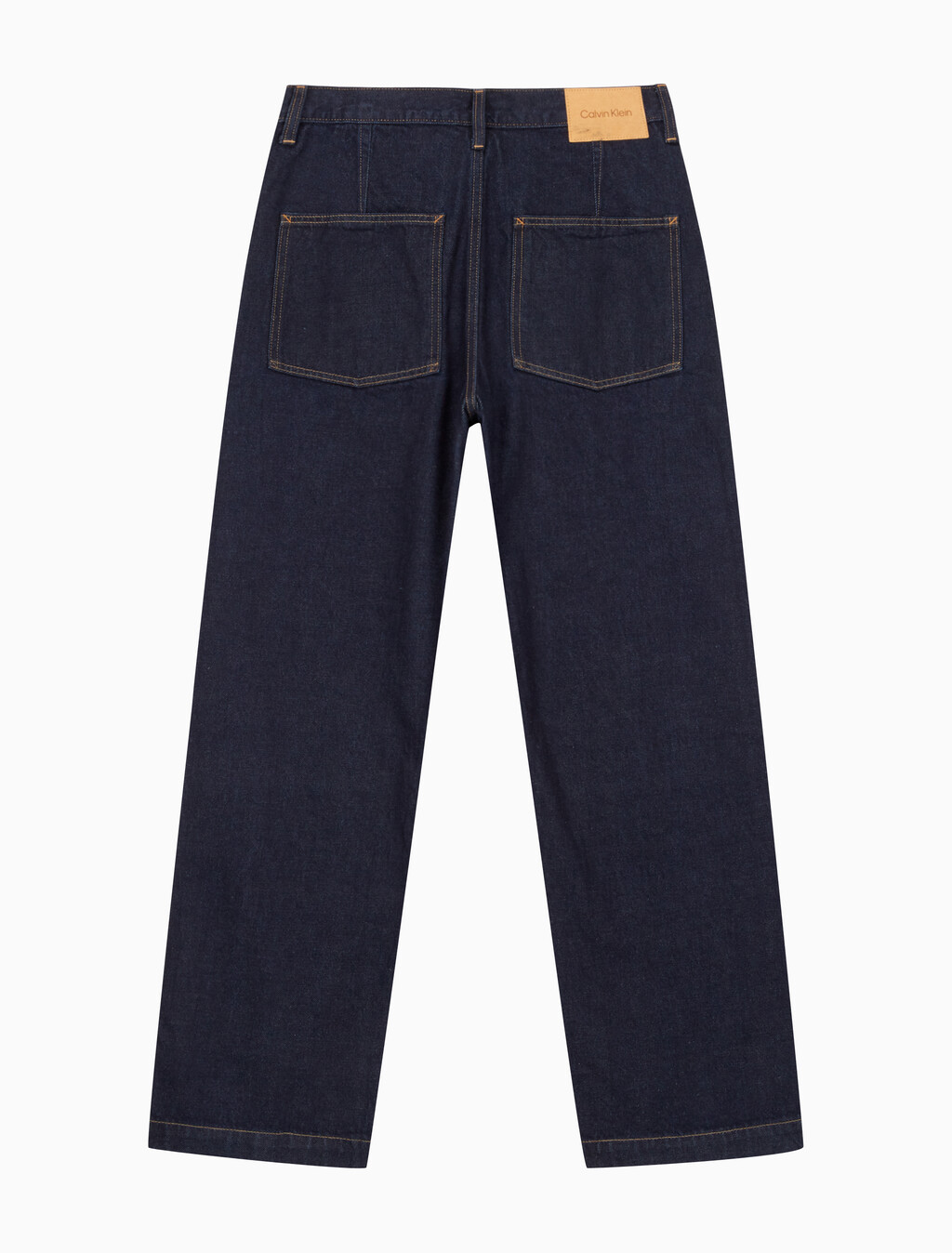 Buy 남성 스트레이트핏 린스 데님 in color CK RAW SELVEDGE