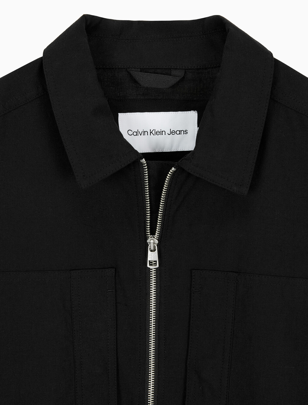 Buy 남성 쿨링 린넨 셔츠 자켓 in color CK BLACK