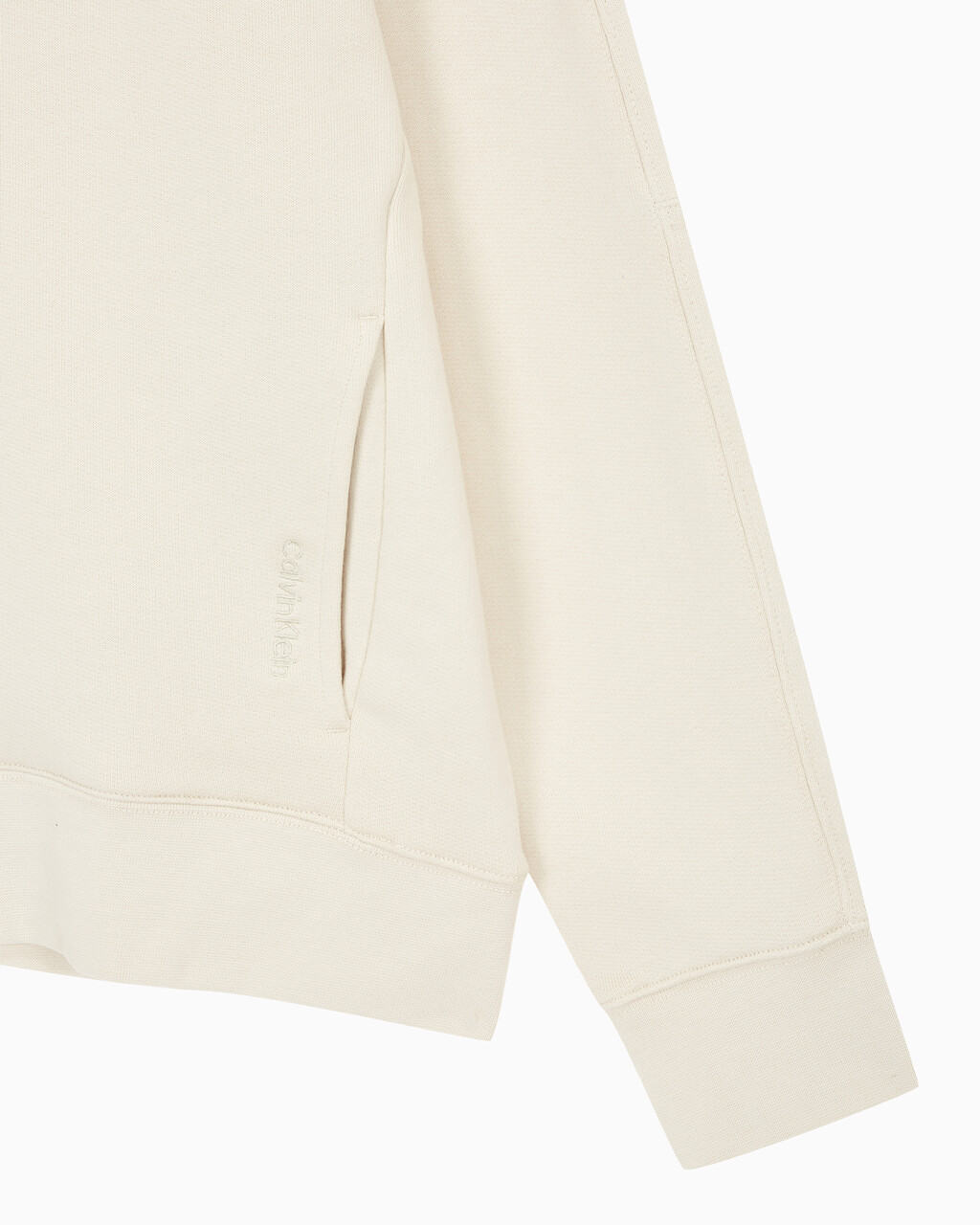 Buy 남성 테리 크루넥 in color BONE WHITE