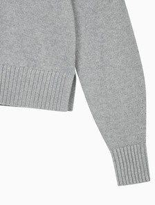 Buy 여성 인타르시아 루즈 스웨터 in color GREY