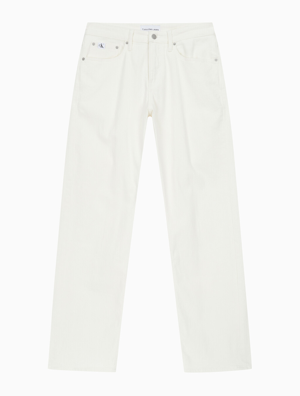 Buy 남성 90's 스트레이트핏 화이트 데님 in color CHALKY BLUE