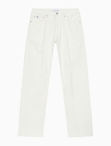 Buy 남성 90's 스트레이트핏 화이트 데님 in color CHALKY BLUE