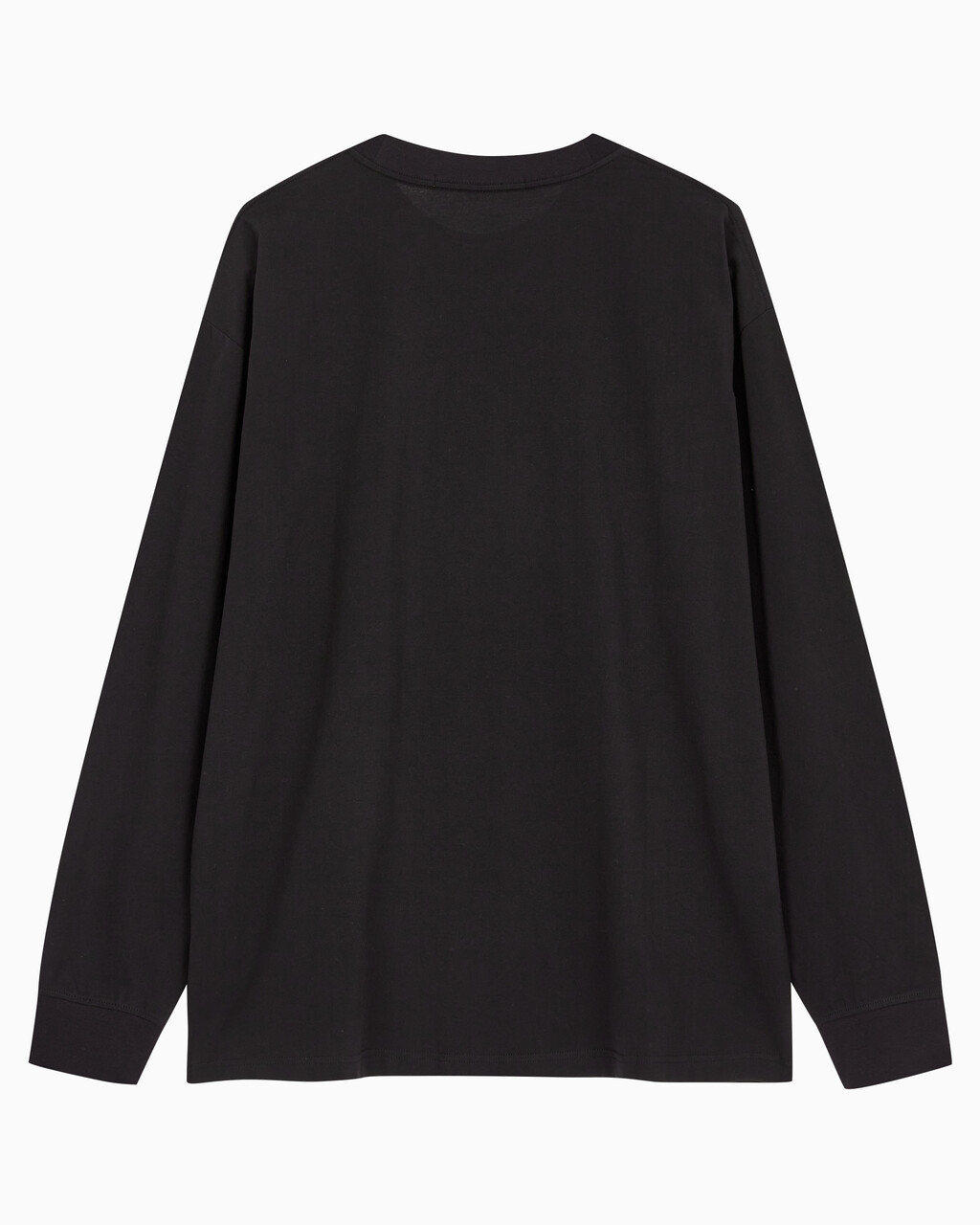 Buy 남성 하이퍼 리얼 랜드스케이프 긴팔 티셔츠 in color CK BLACK