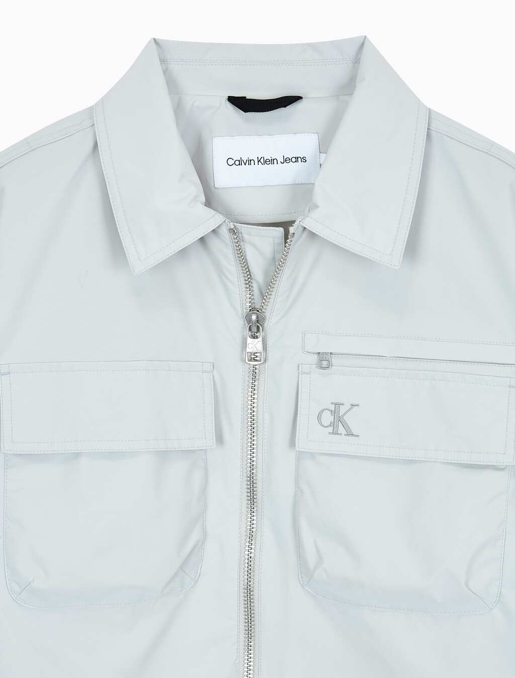Buy 남성 테크 셔츠 자켓 in color WHITE
