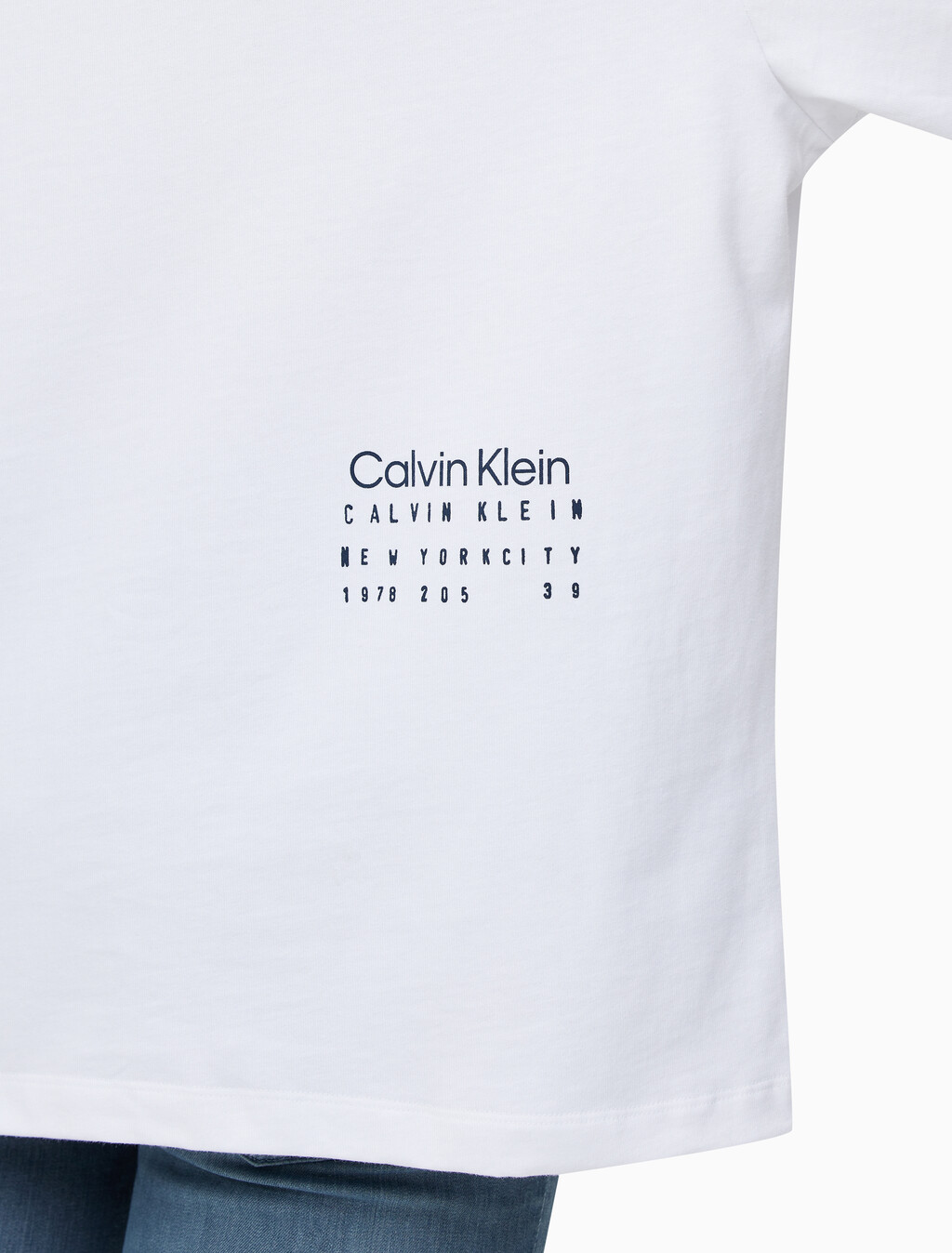 Buy 남성 숏슬리브 컴팩트 저지 티 in color BRILLIANT WHITE