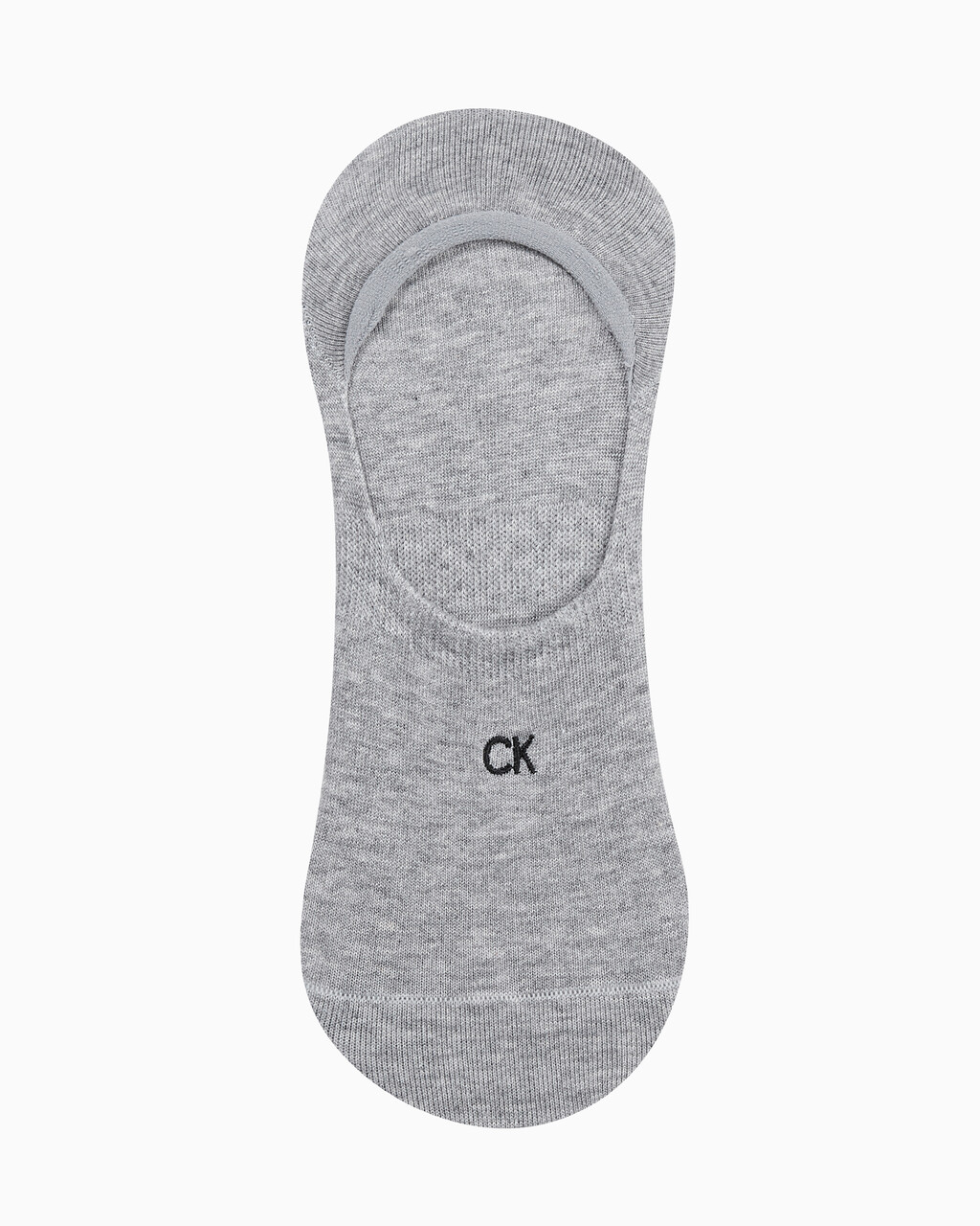 Buy 남성 콤드 코튼 로우컷 라이너 삭스 (화이트 1 PAIR) in color GREY HTR
