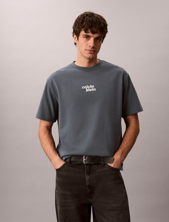 헤비 오픈엔드 저지 그래픽 티