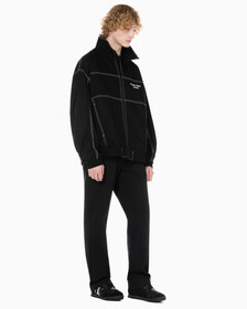 Buy 남성 90'S 스트레이트핏 밴딩 치노 in color CK BLACK