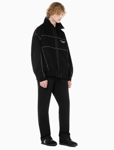 Buy 남성 90'S 스트레이트핏 밴딩 치노 in color CK BLACK