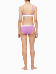 Buy 여성 모던 코튼 AF 비키니 in color IRIS ORCHID