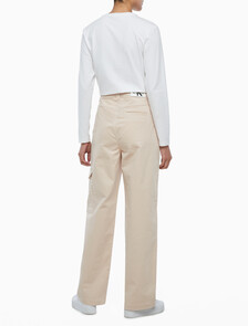 Buy 여성 하이라이즈 코듀로이 팬츠 in color PINK BEIGE