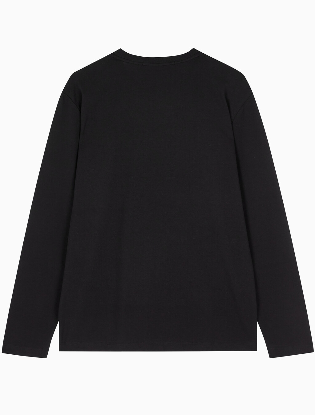 Buy 남성 레귤러핏 인스티튜셔널 긴팔 티셔츠 in color CK BLACK