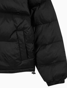 Buy 여성 에센셜 미드 웨잇 푸퍼 자켓 in color BLACK
