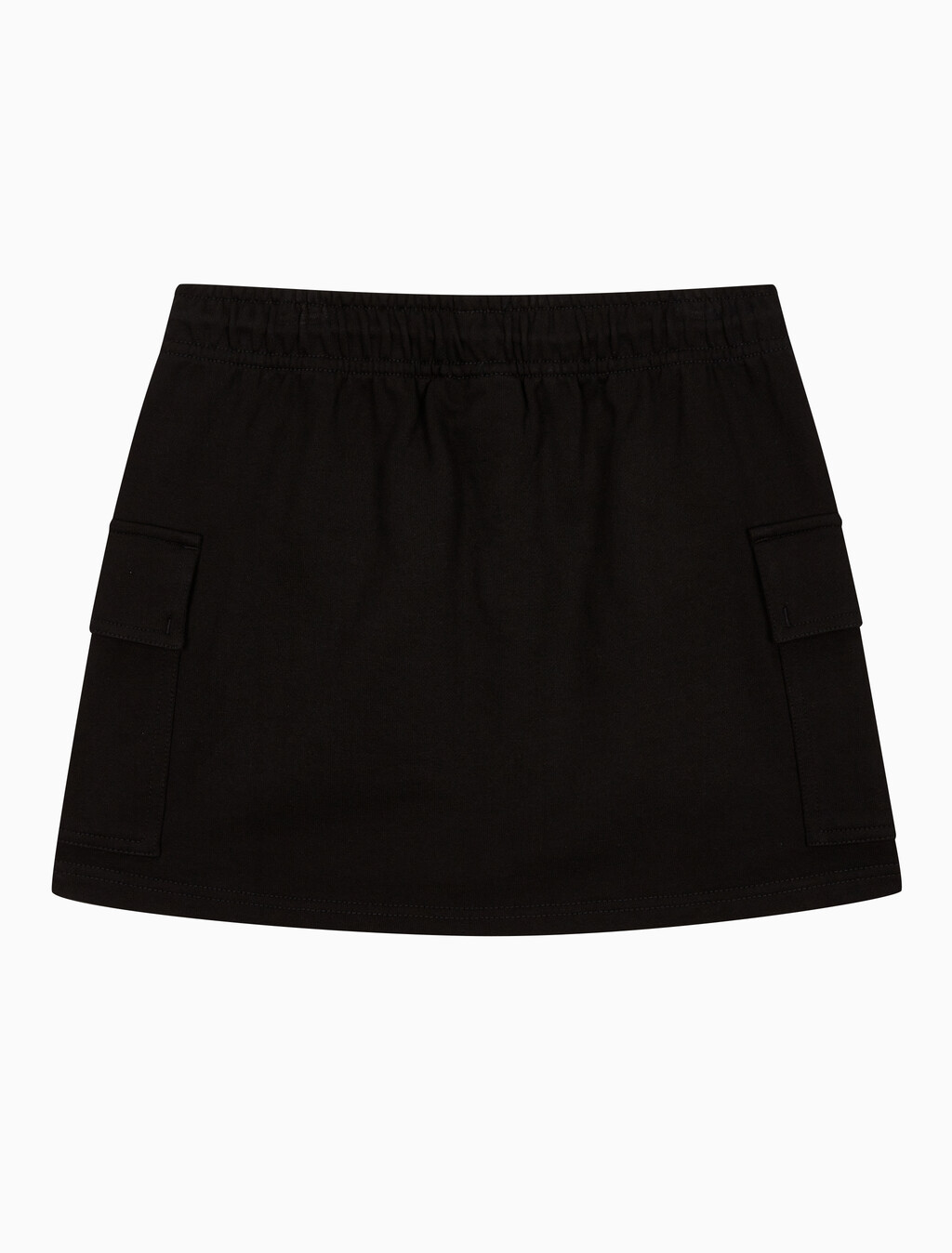 Buy 여성 아카이브 로고 프렌치테리 카고 스커트 in color BLACK