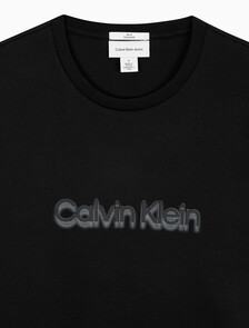 Buy 슬림핏 캘빈클라인 로고 티 in color BLACK